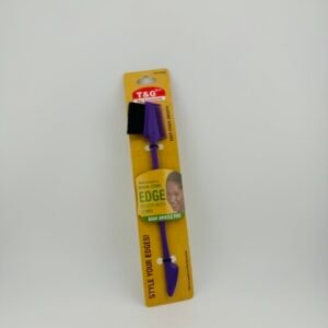 T&G Edge Brush with Comb TG111 EDGE for styling baby hairs and smoothing edges