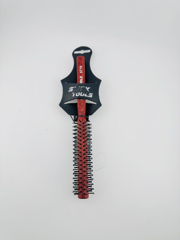 Slick Tools Round Hair Brush ST19 for blow-drying and volumizing hair.