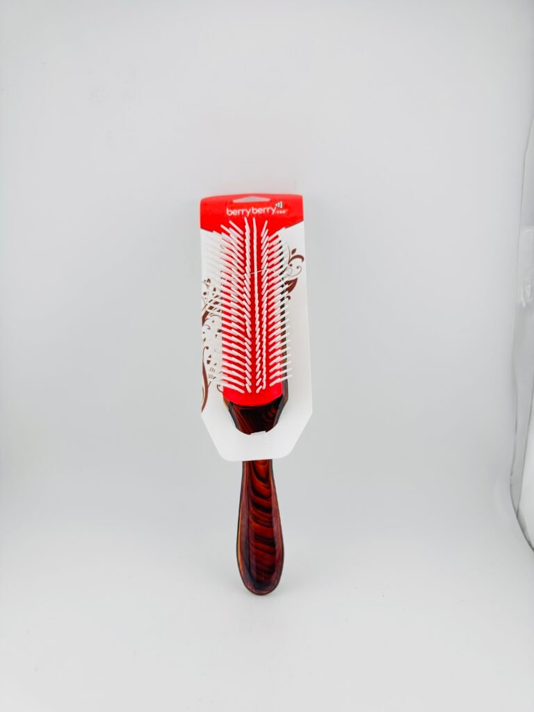BerryBerry’s Hair Brush Plastic Bristles TG1023 for smooth detangling and everyday styling