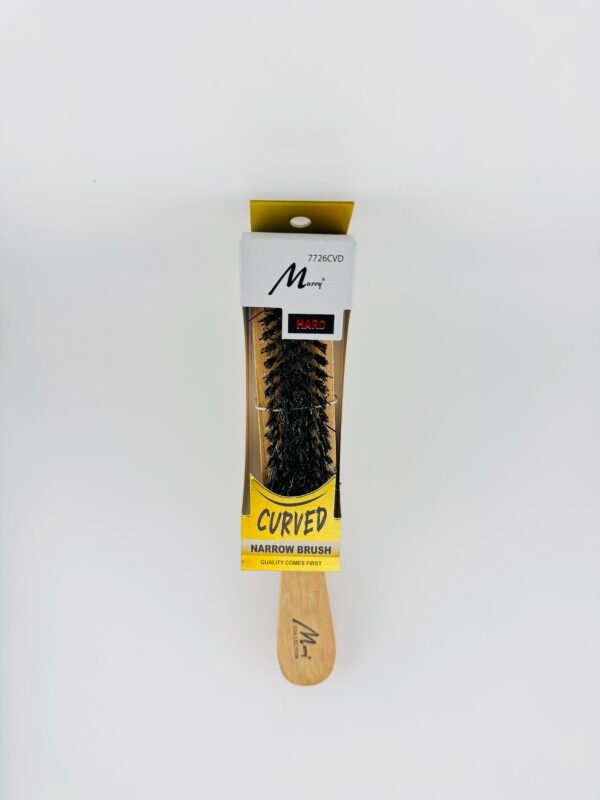Murry’s Curved Narrow Brush Hard 7726CVD for wave styling and strong hair control