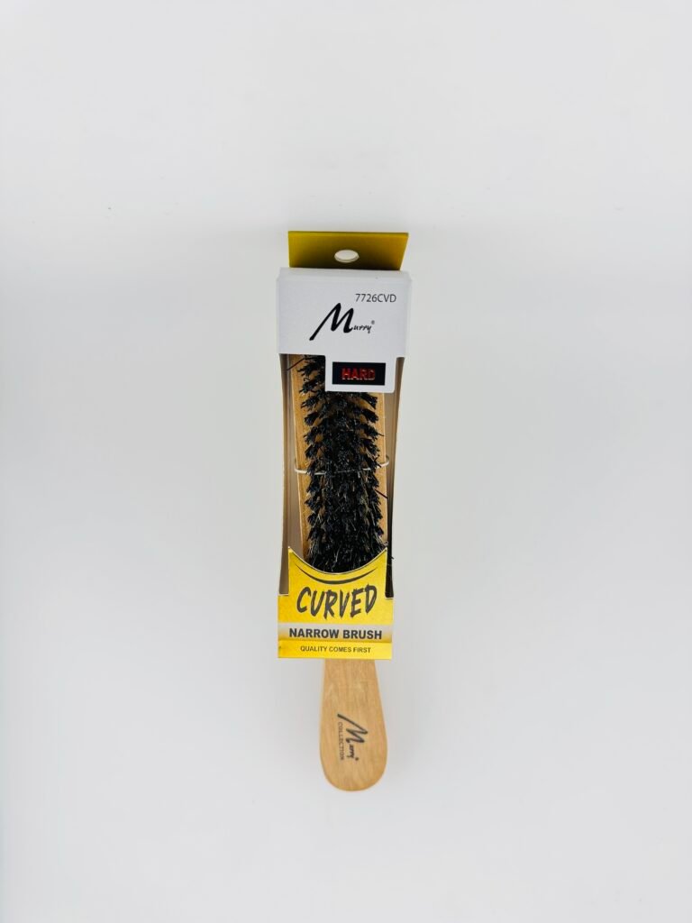 Murry’s Curved Narrow Brush Hard 7726CVD for wave styling and strong hair control