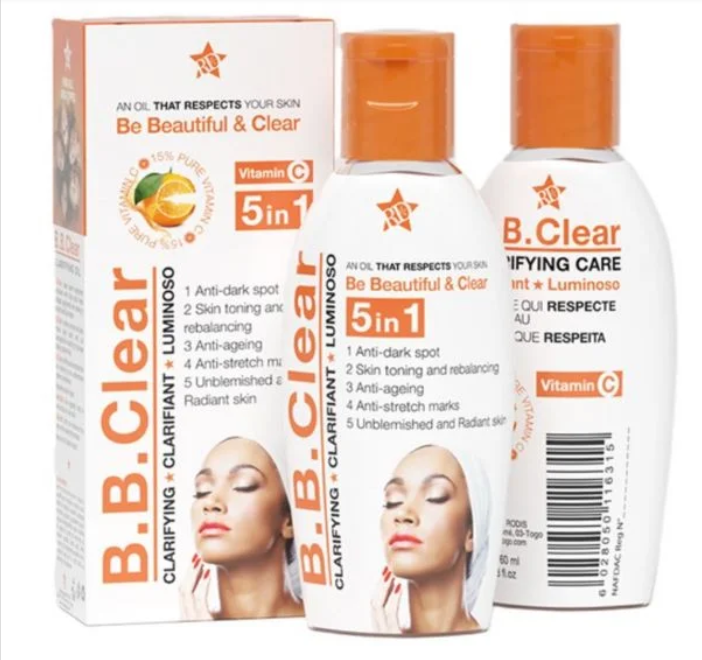 B.B.Clear CLARIFYING CARE 5 IN 1 Vitamin C LOTION (300 ml) 10.1 fl oz