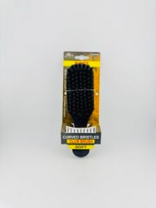 Murry’s Curved Bristles Club Brush Soft 7721CVD for gentle grooming and wave styling.