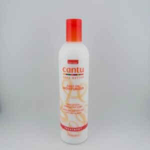 Cantu Shea Butter Daily Oil Moisturizer for dry hair hydration and shine.