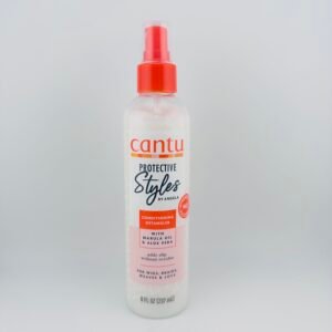 Cantu Protective Styles Conditioning Detangler for softening and detangling hair.