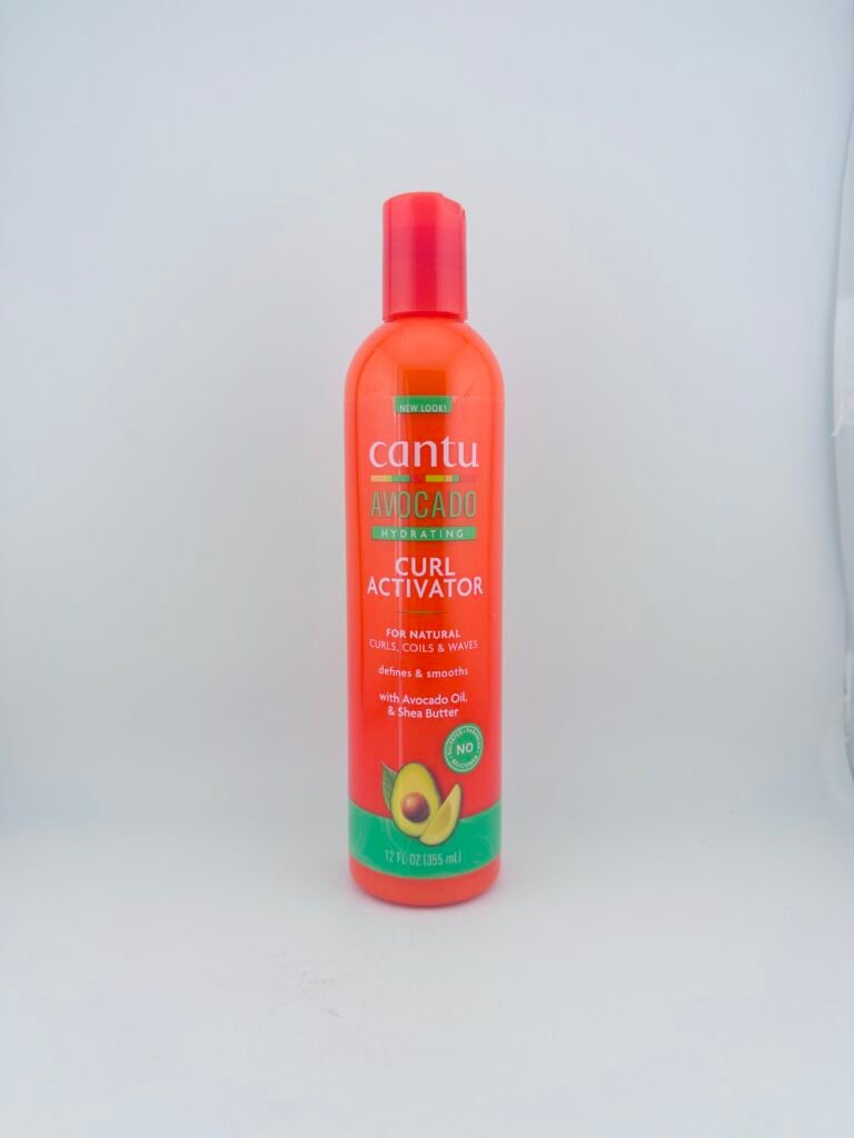 Cantu Avocado Curl Activator Cream 12 fl oz for curl definition and frizz control