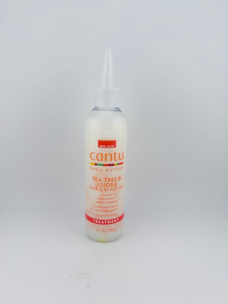 Cantu Shea Butter Coil Calm Detangler 9 oz for easy detangling and curl softening.