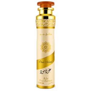Oud Mood Air Freshener 300ml Cream and Gold Fragrance Spray