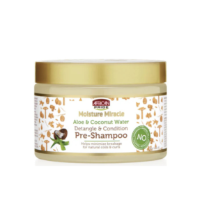 African Pride Pre-Shampoo Aloe and Coconut Water treatment