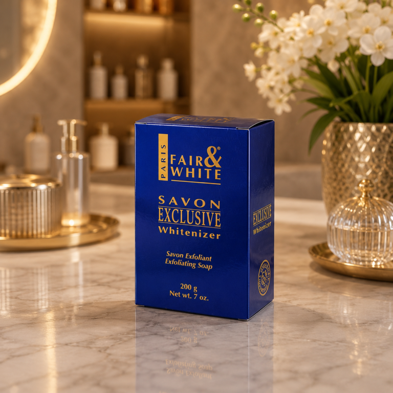 Luxurious vanity with Parisian soap box