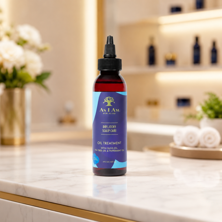 Spa-inspired scalp care oil treatment