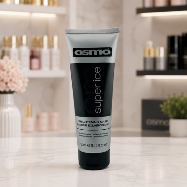 Osmo brightening mask on marble surface