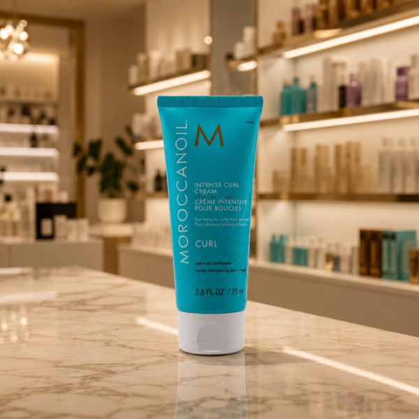 Moroccanoil intense curl cream display