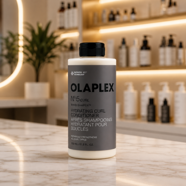 Elegant Olaplex curl conditioner showcase