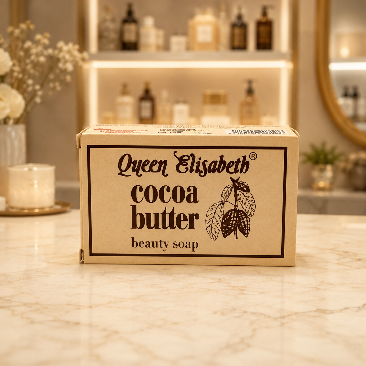 Queen Elisabeth Cocoa Butter Soap