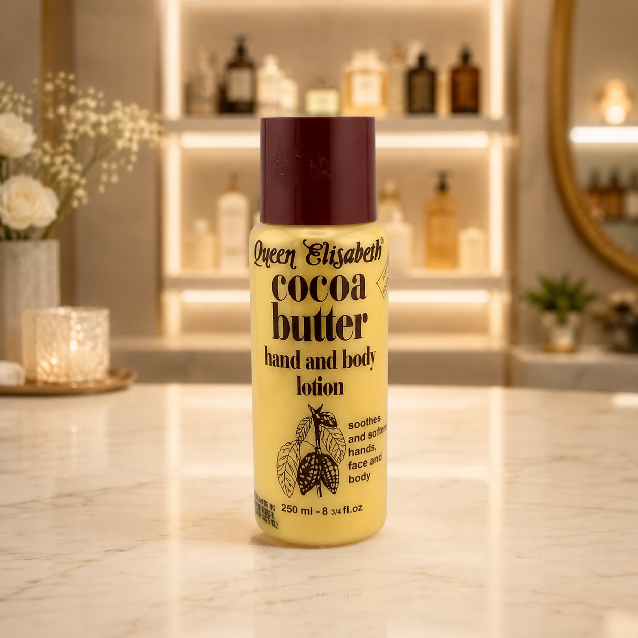 Queen Elisabeth Cocoa Butter Lotion