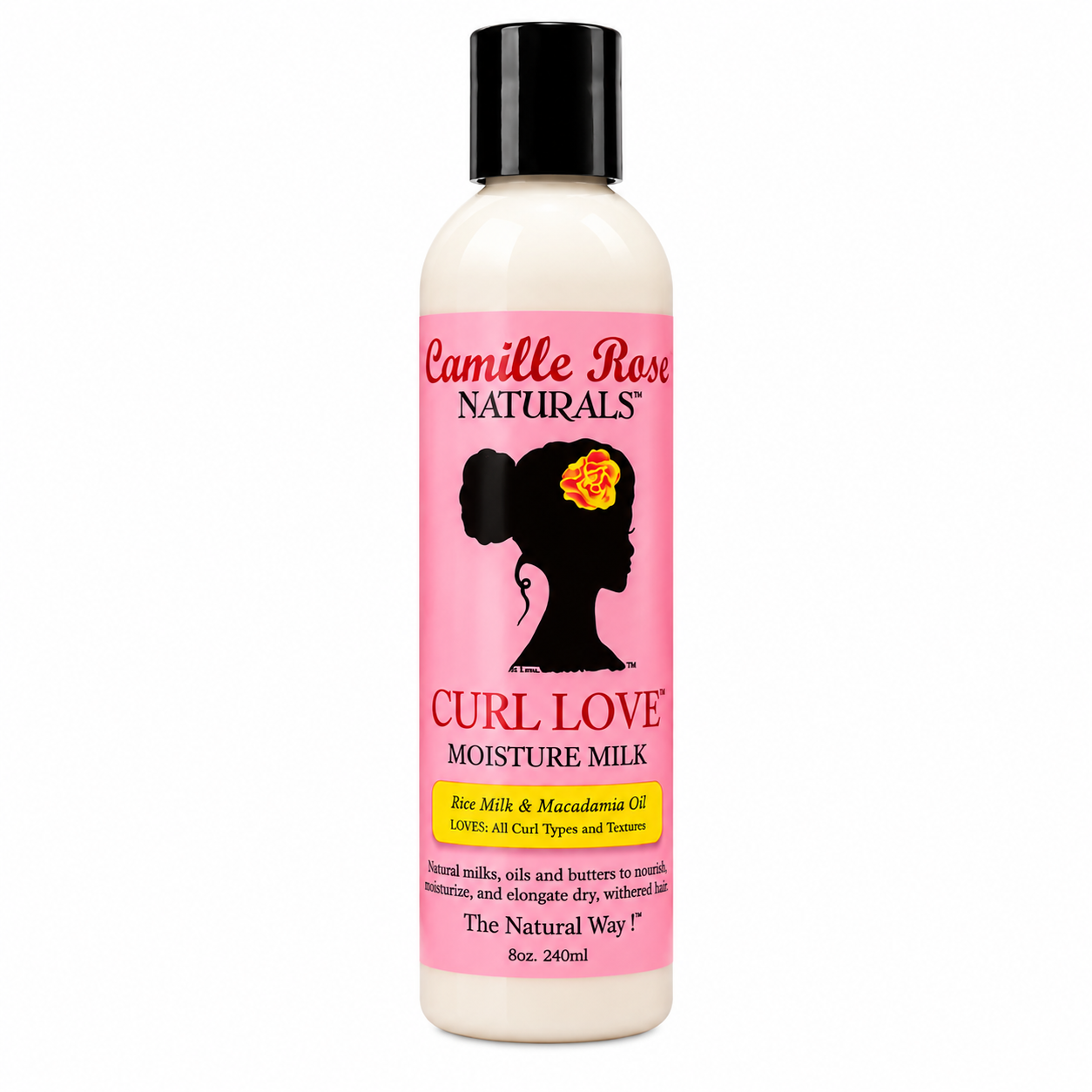 camille rose curl love moisture milk 8oz